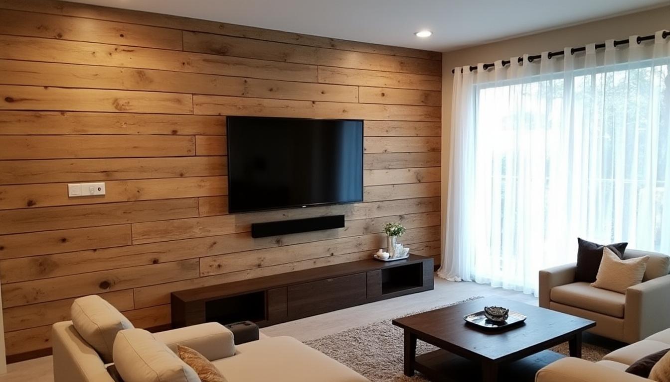 découvrez comment fabriquer une paroi tv unique avec des palettes grâce à notre guide étape par étape. transformez votre espace de vie avec ce meuble original, alliant style et durabilité.