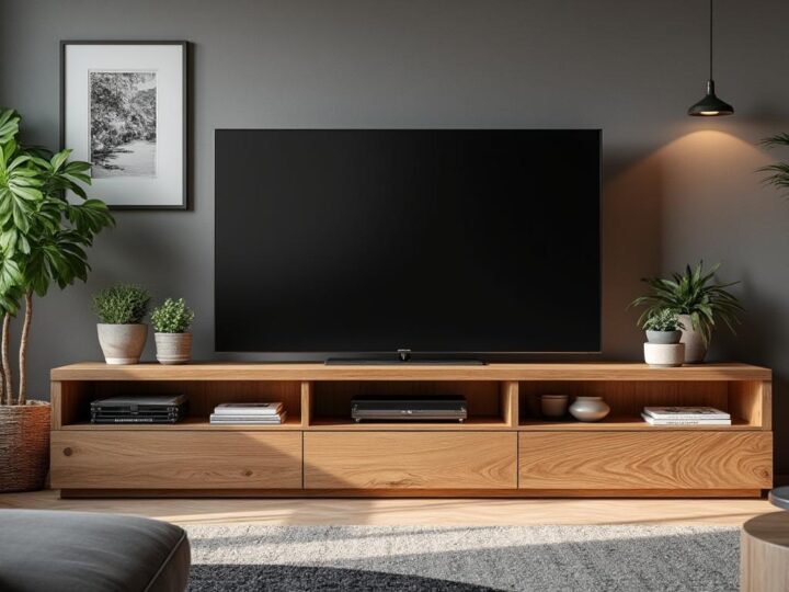 Les avantages d’un meuble TV d’angle Conforama : esthétisme et fonctionnalité