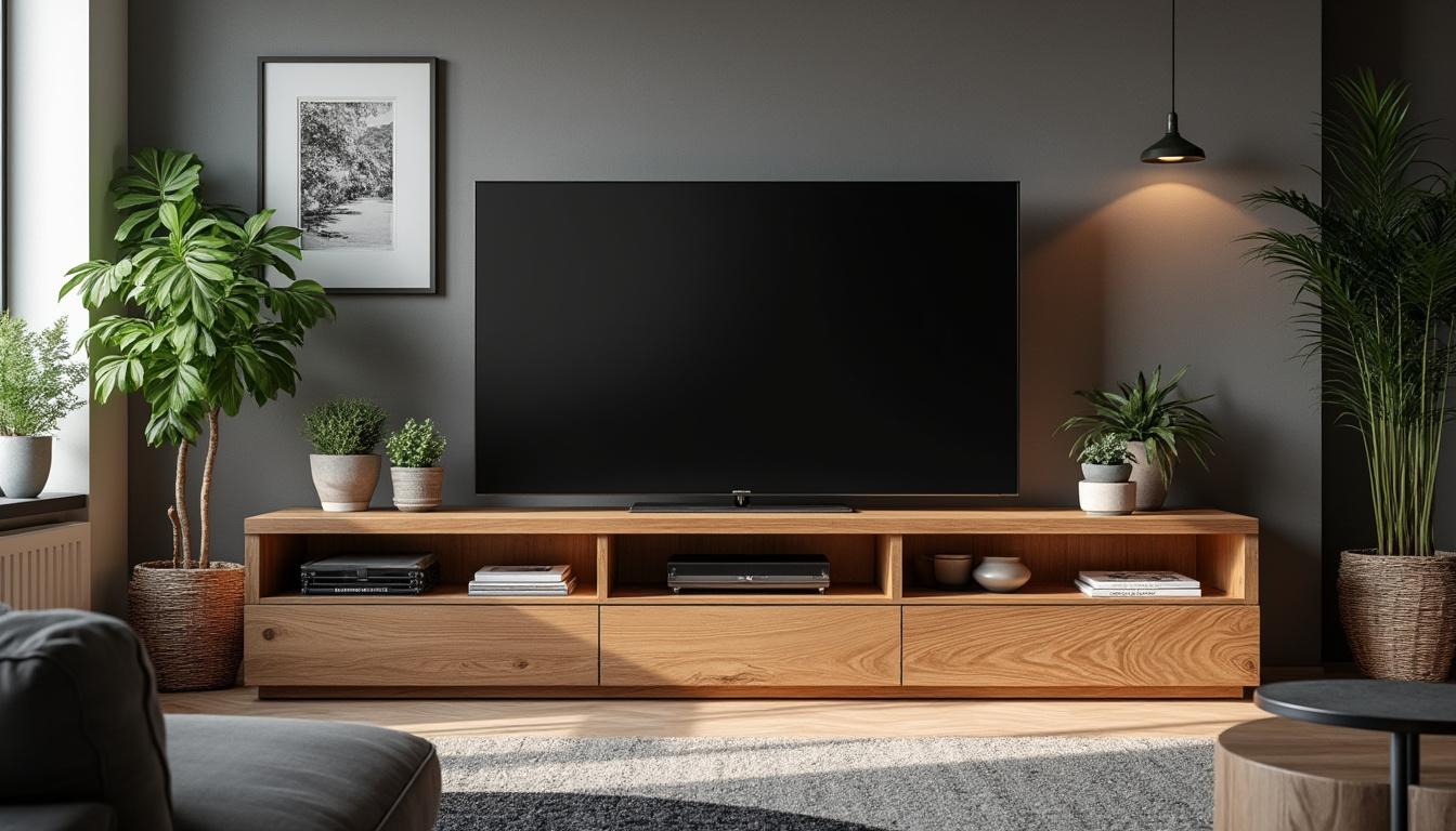 Les avantages d’un meuble TV d’angle Conforama : esthétisme et fonctionnalité