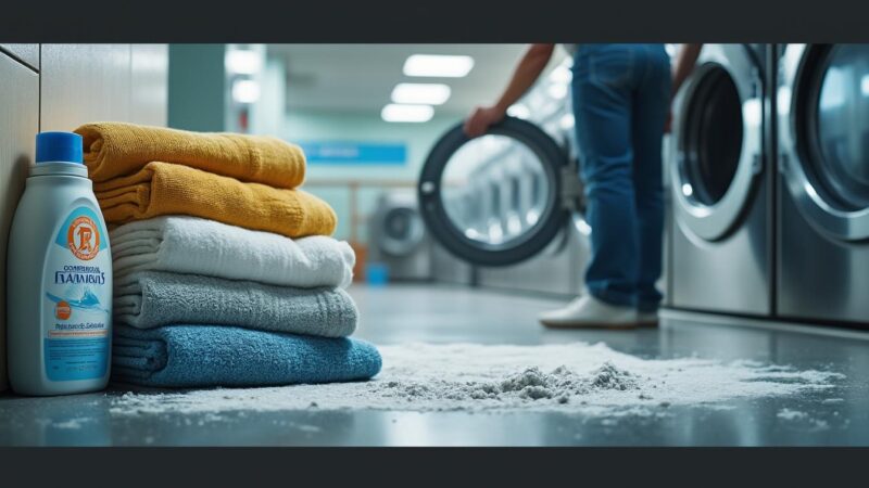 Les secrets d’une utilisation efficace de la lessive professionnelle pour blanchisserie