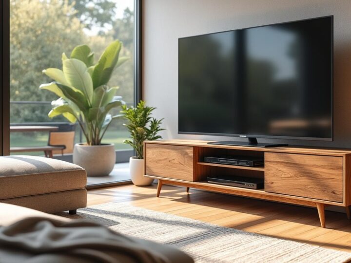 Peut-on placer un meuble TV devant une fenêtre ? Découvrez les avantages !