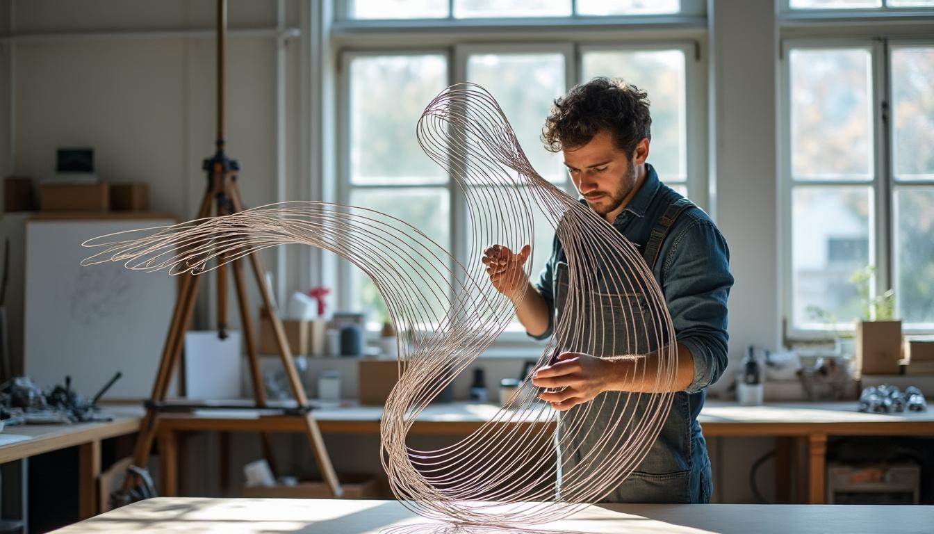 découvrez comment la sculpture en grillage et fil de fer séduit de plus en plus d’artistes et amateurs d’art, grâce à sa créativité, sa légèreté et ses possibilités infinies pour des œuvres originales et modernes.