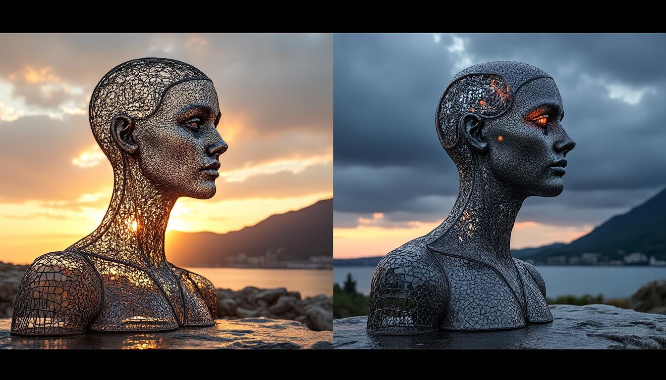 La sculpture en grillage et fil de fer : un art qui monte en popularité