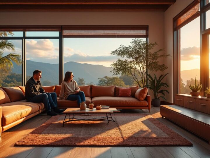 Quelle couleur s’associe avec la couleur rouille pour rehausser votre décoration ?