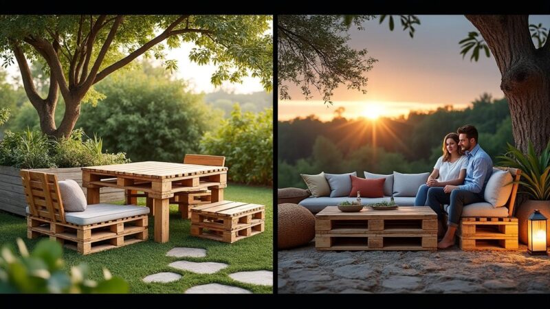 Trucs faciles à faire avec des palettes : donnez une seconde vie à votre mobilier