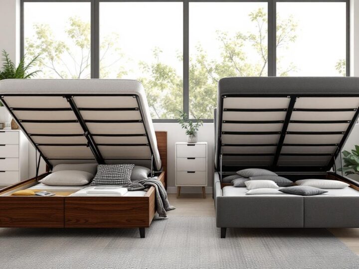 Comparatif des lit coffre pas cher : style et fonctionnalité réunis