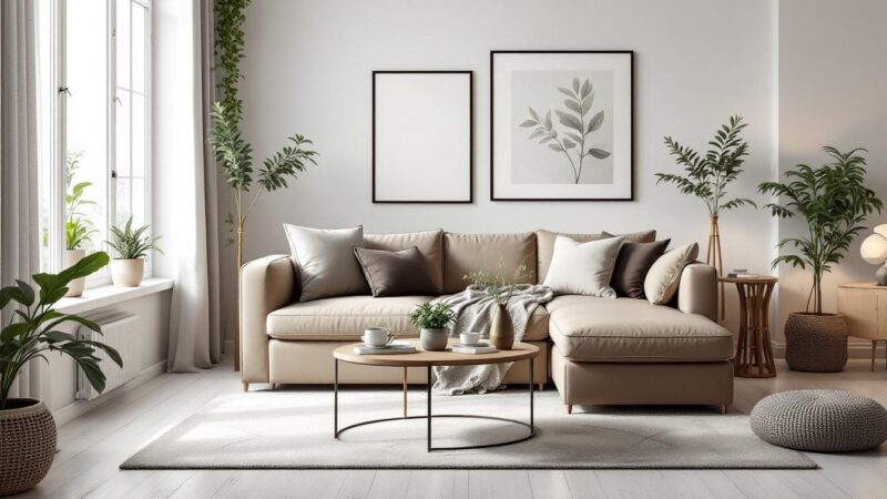 Transformez votre intérieur avec un élégant canapé rapido