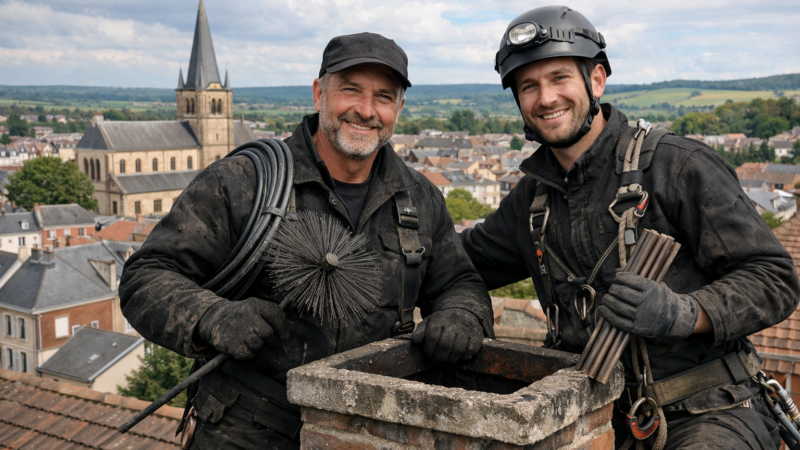 Professionnels du ramonage à Vouziers au service de votre intérieur