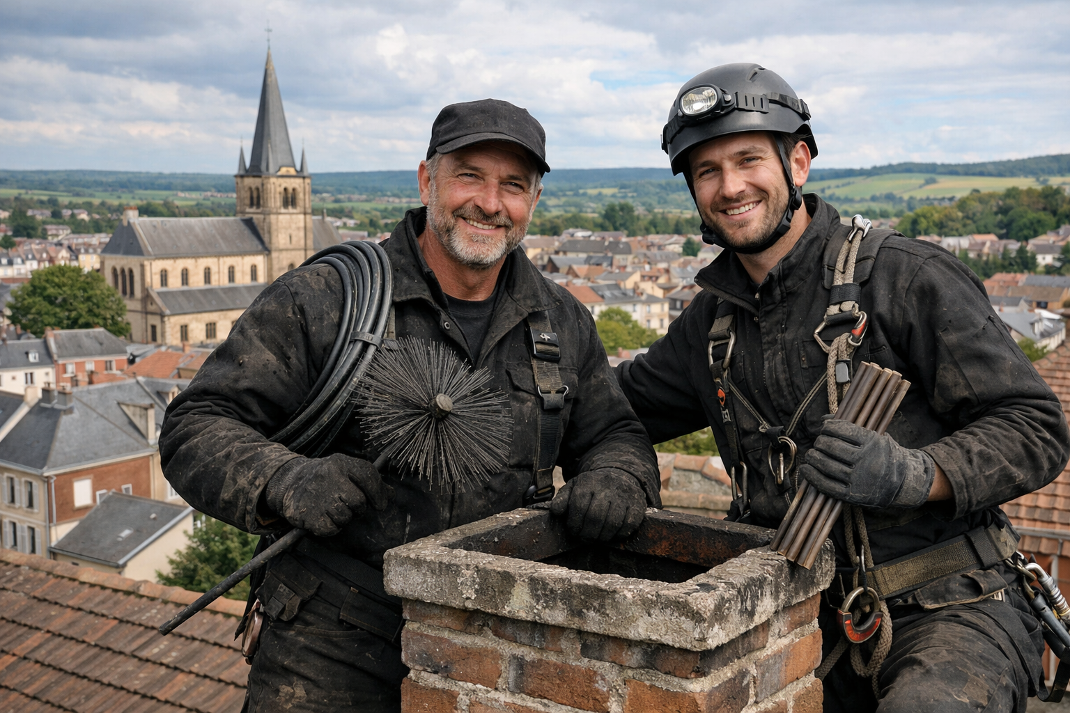 Professionnels du ramonage à Vouziers au service de votre intérieur