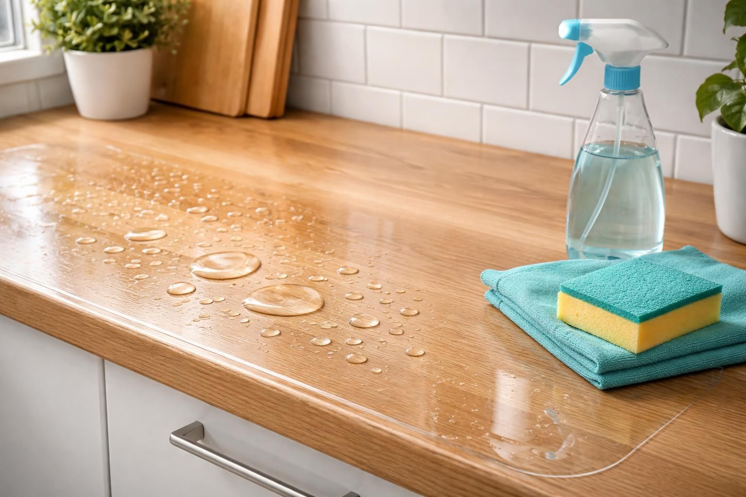 Comment protéger le dessus de vos meubles de cuisine de la graisse et l&rsquo;eau