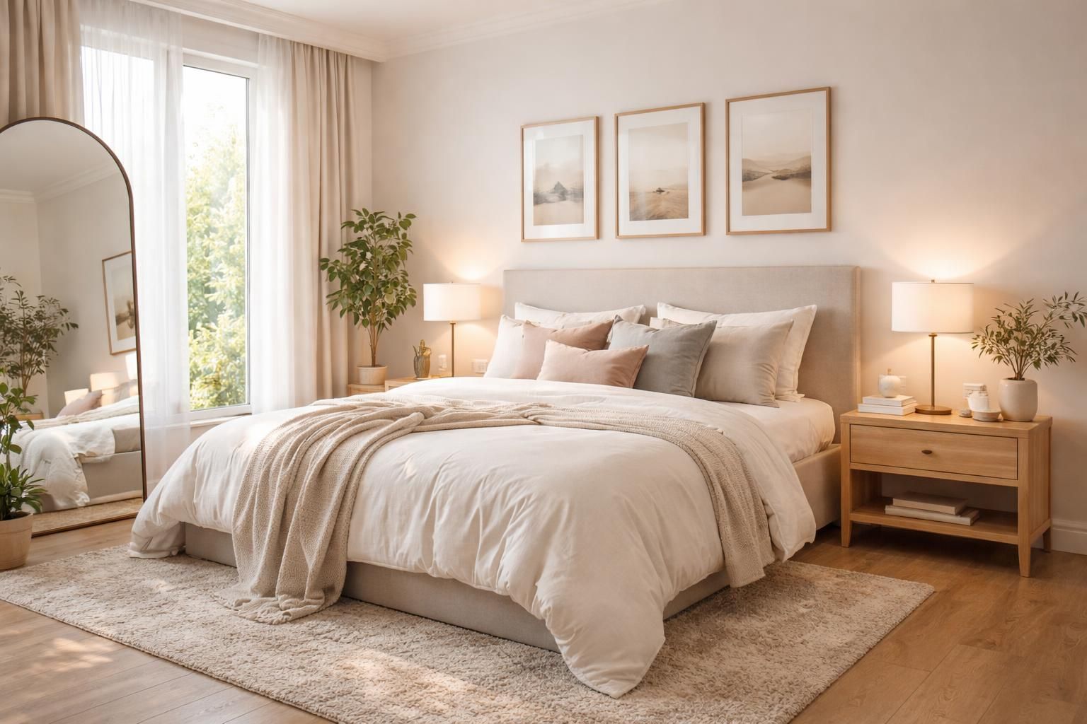 Décoration chambre de couple : créer un nid douillet harmonieux et chic