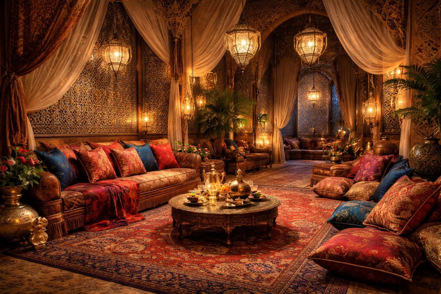 Décoration intérieure orientale : voyagez au cœur des mille et une nuits