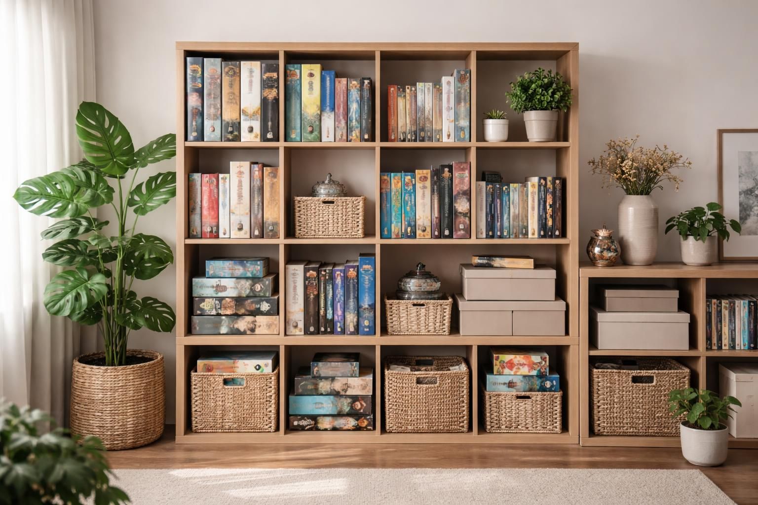 Idées de rangement pour jeux de société : allier praticité et esthétique