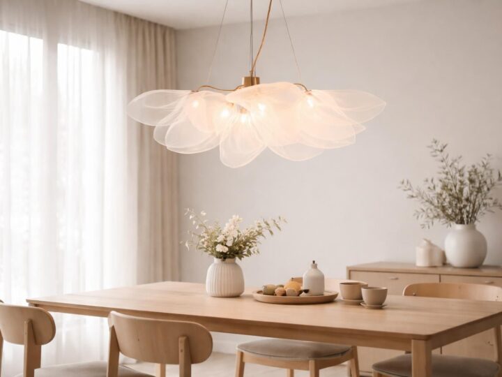 Lustre suspension blanc : la légèreté et la pureté au-dessus de votre table