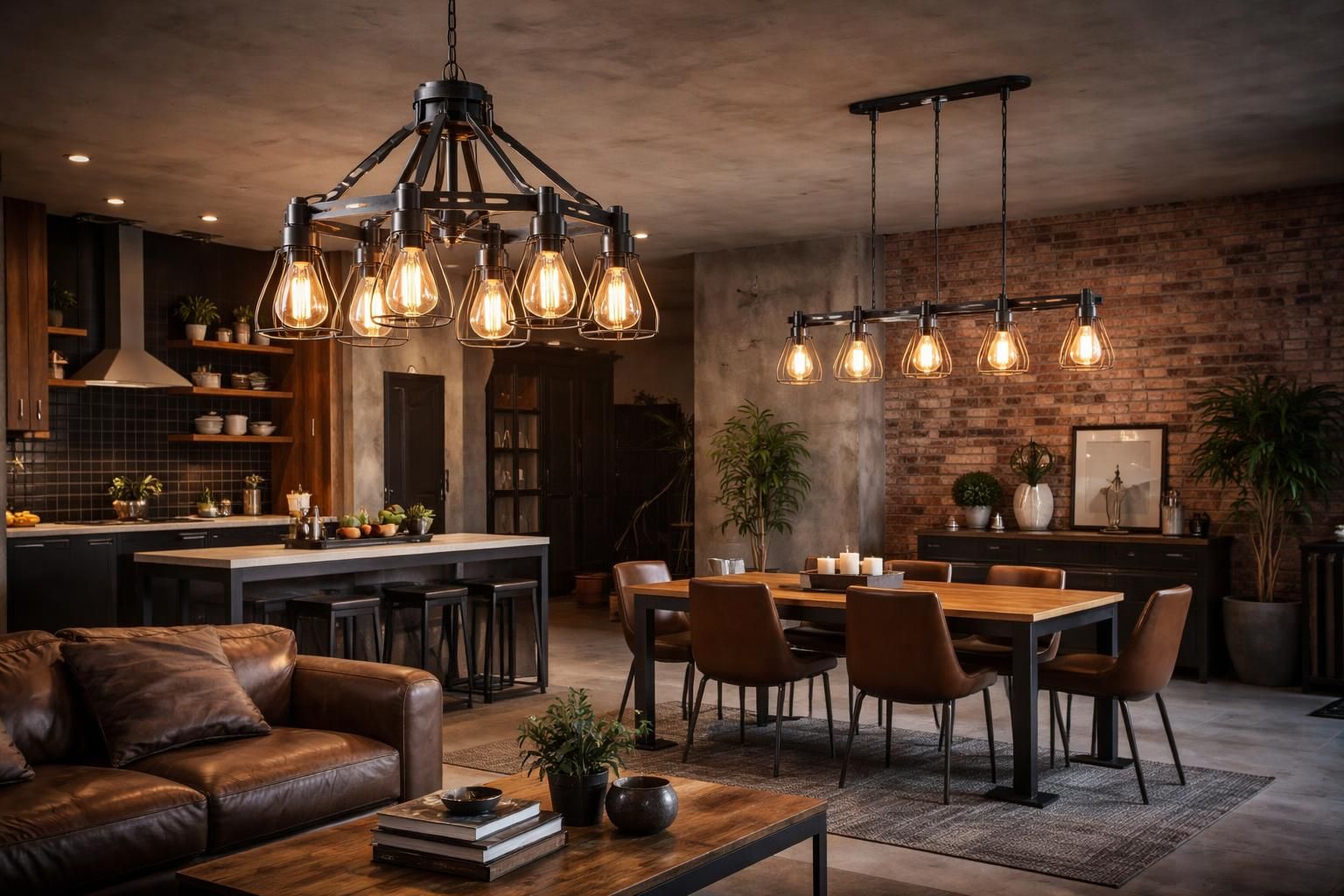 Lustres en métal : la touche industrielle et robuste pour votre intérieur