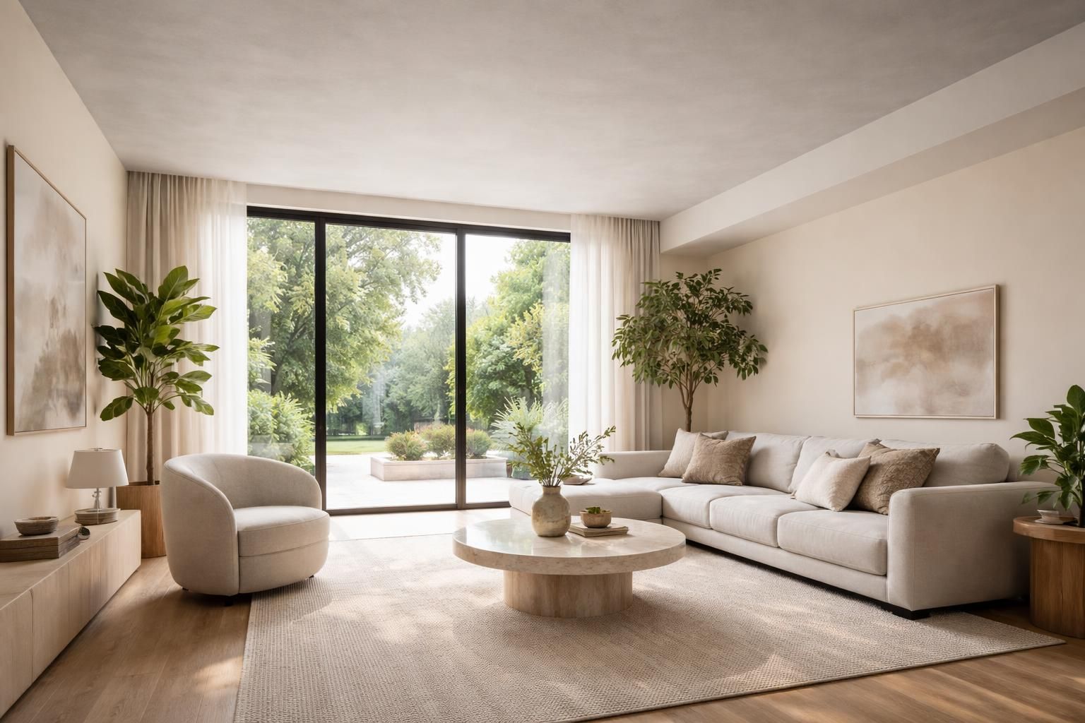 Plafond gris clair : l&rsquo;astuce déco pour donner de la profondeur à une pièce