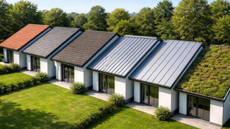 Construction : quel type de toit est le moins cher au m2 ?