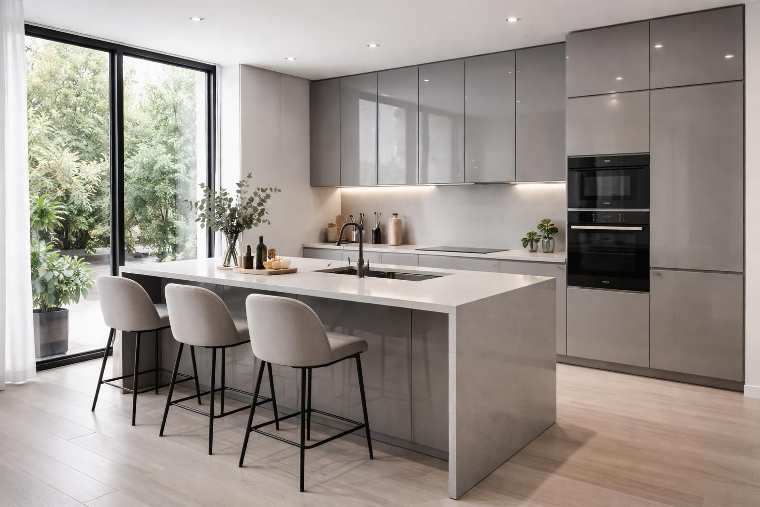 Cuisine grise : pourquoi c&rsquo;est une excellente idée pour votre rénovation