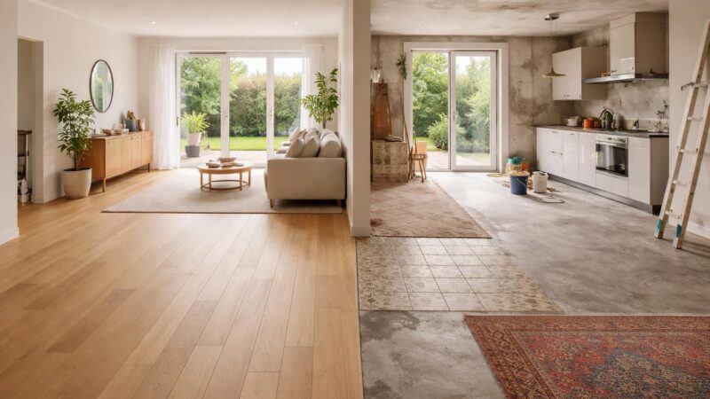 Faut-il uniformiser les sols ou pas lors d&rsquo;une rénovation totale ?
