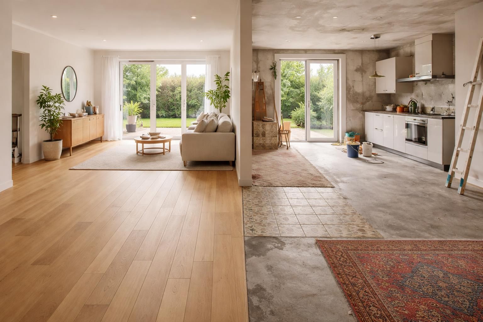 Faut-il uniformiser les sols ou pas lors d&rsquo;une rénovation totale ?