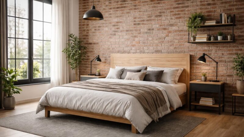 Mobilier : focus sur la tête de lit Brooklyn d&rsquo;Alinéa pour un style urbain