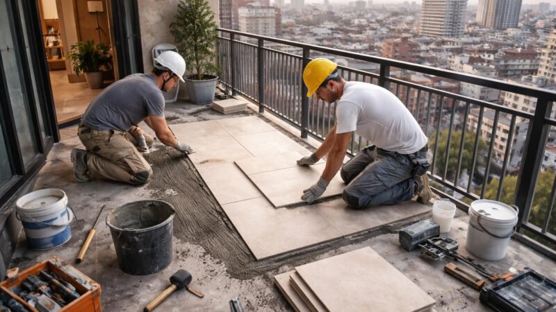 Quel est le prix d&rsquo;une rénovation de balcon en ville au mètre carré ?