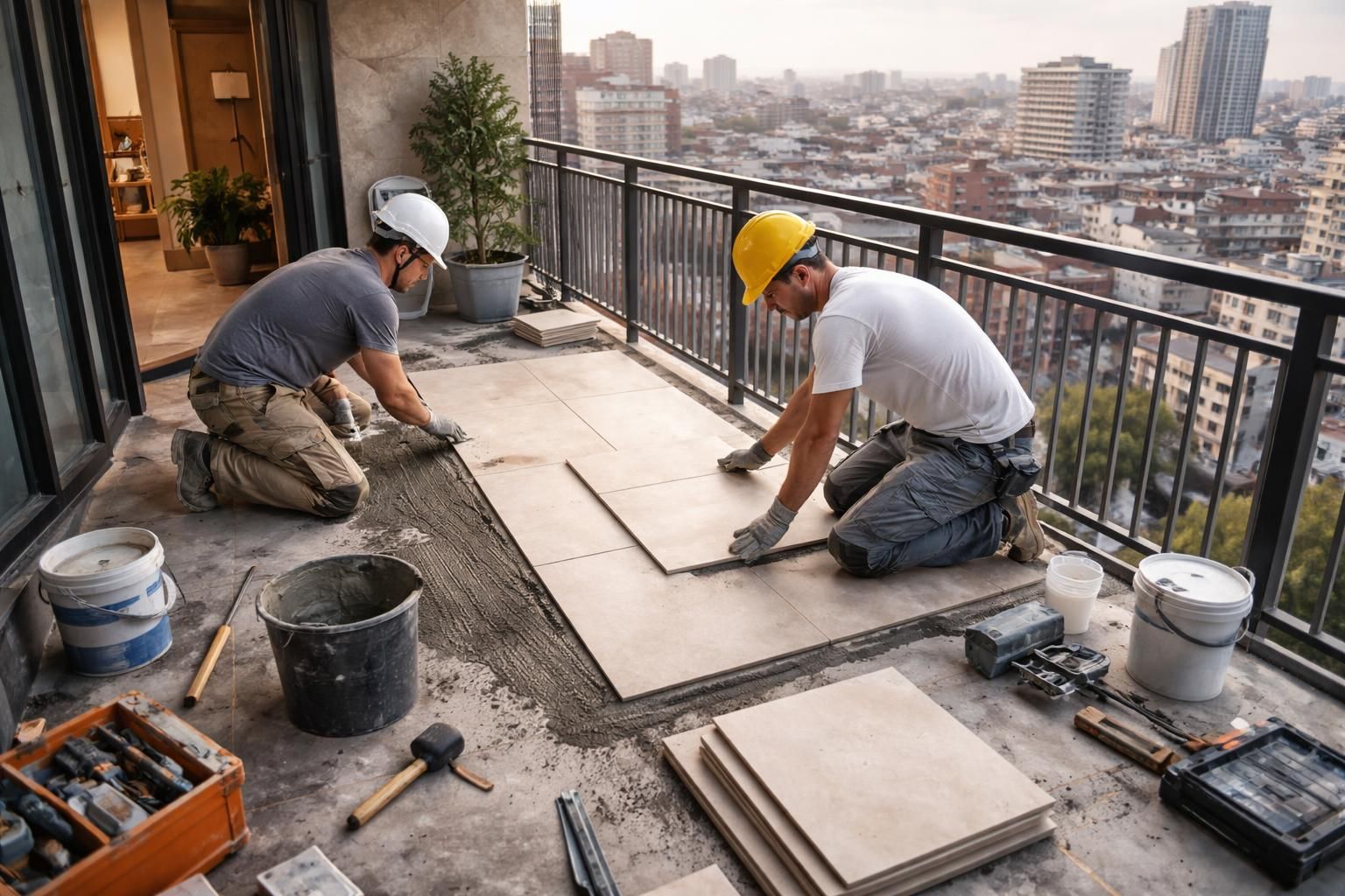 Quel est le prix d&rsquo;une rénovation de balcon en ville au mètre carré ?