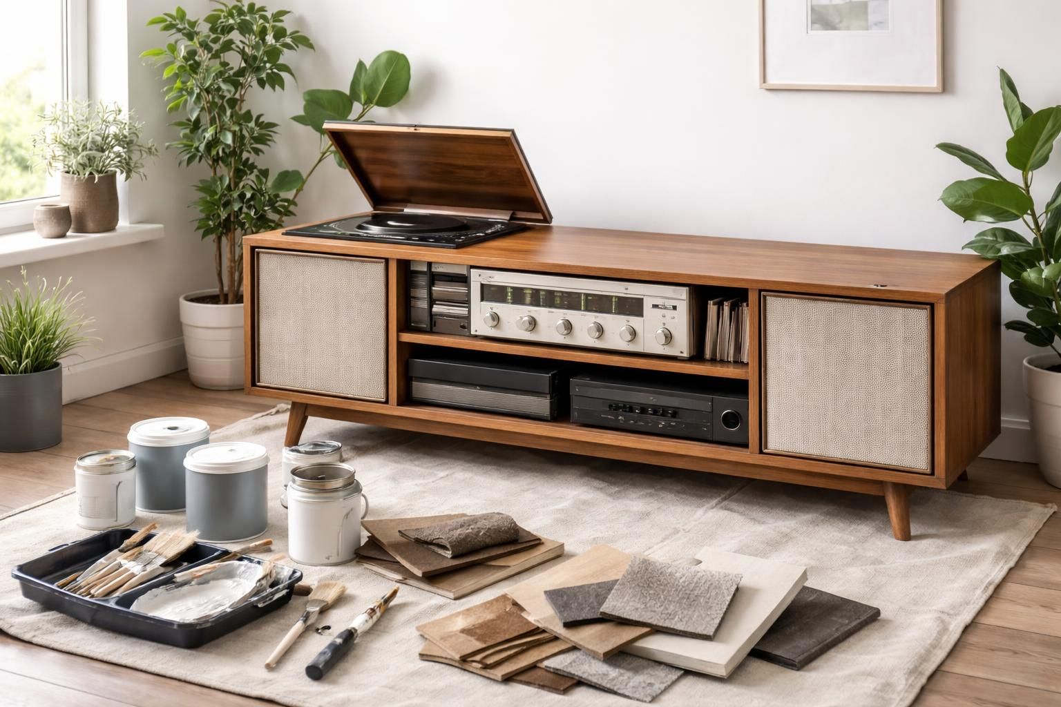 Relooker un meuble de chaîne hifi : modernisez votre mobilier audio vintage