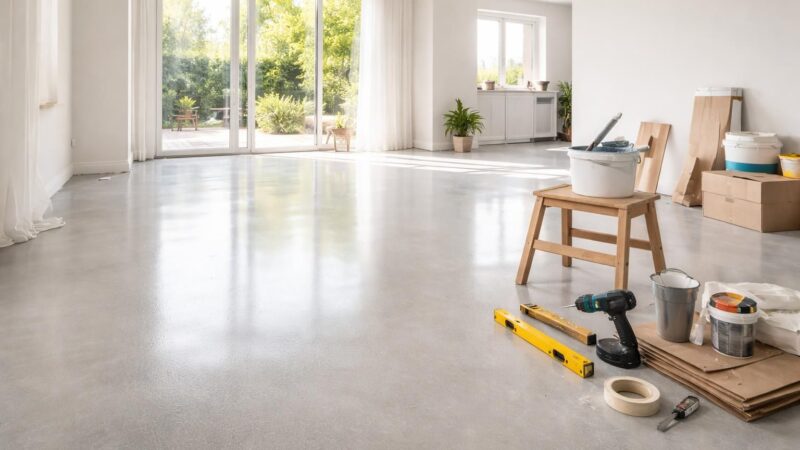 Résinence Rénovation Sol : notre avis sur ce revêtement spécial Castorama
