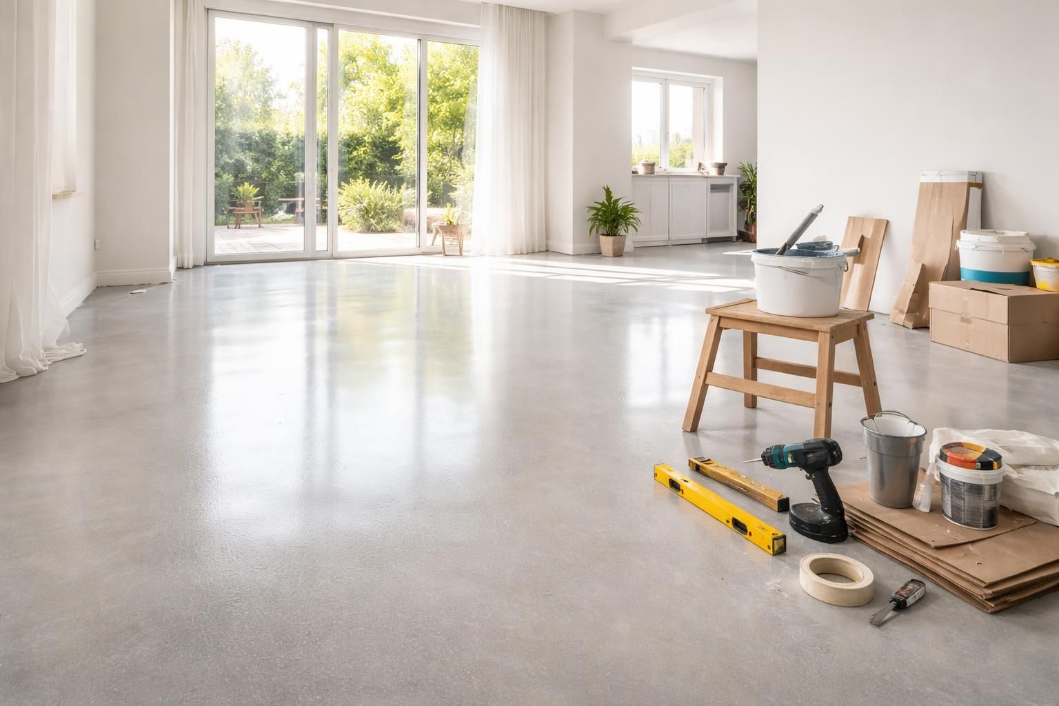 Résinence Rénovation Sol : notre avis sur ce revêtement spécial Castorama