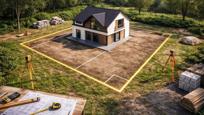 Calculer l’emprise au sol pour son permis de construire de maison