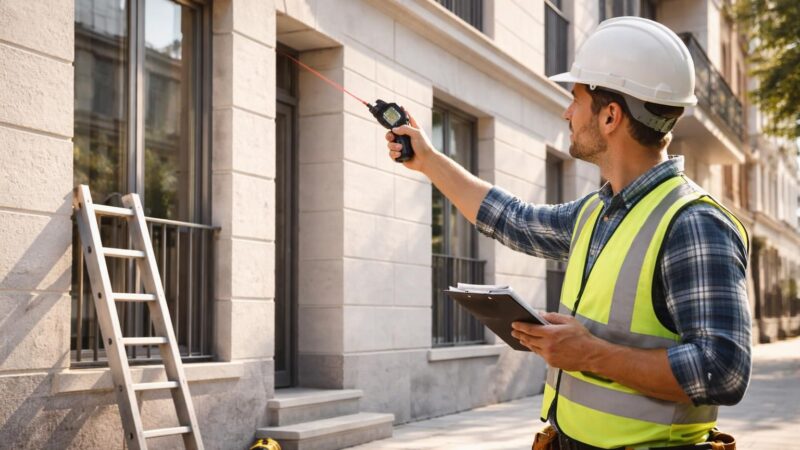 Comment calculer une surface de façade pour un devis de peinture ?