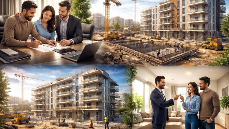 Les étapes de la construction en VEFA de la signature à la remise