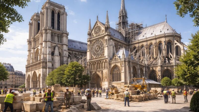 Notre-Dame de Paris et restauration : où en sont les travaux en 2026 ?