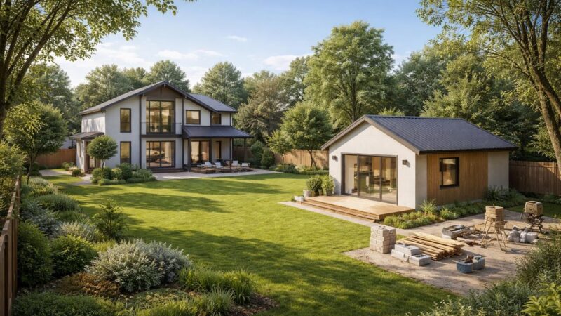 Peut-on construire une 2ème maison sur son propre terrain ?