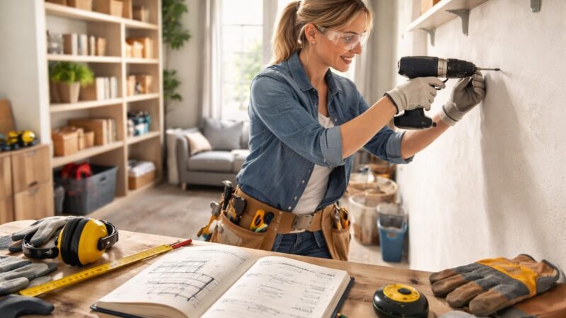 Réaliser des travaux à soi-même : économies et règles à respecter