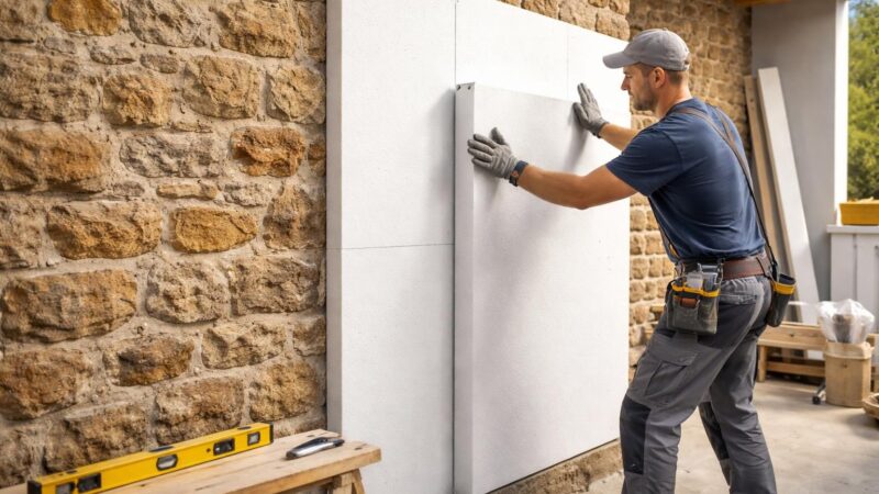 Réussir l&rsquo;isolation d&rsquo;un mur en meulière