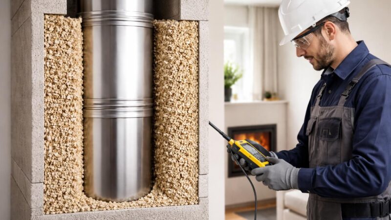 Vermiculite et isolation de conduit de cheminée : sécurité et performance