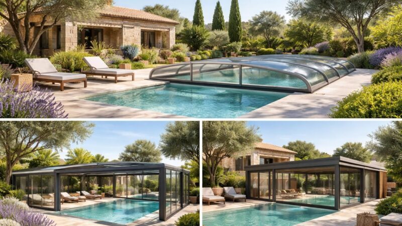 Abri de piscine à Nîmes : trouvez le style idéal pour votre bassin