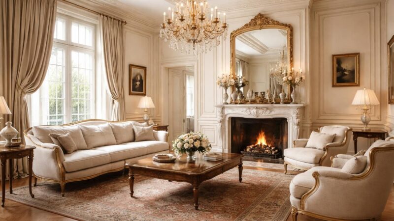 Adopter le style classique en architecture intérieure pour son salon
