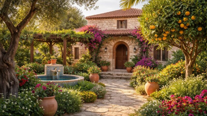 Aménagez un beau jardin pour votre maison en Algérie : conseils