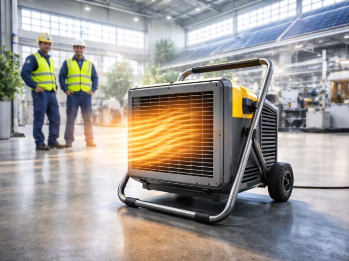 Chauffage industriel électrique soufflant : une solution écologique et économique