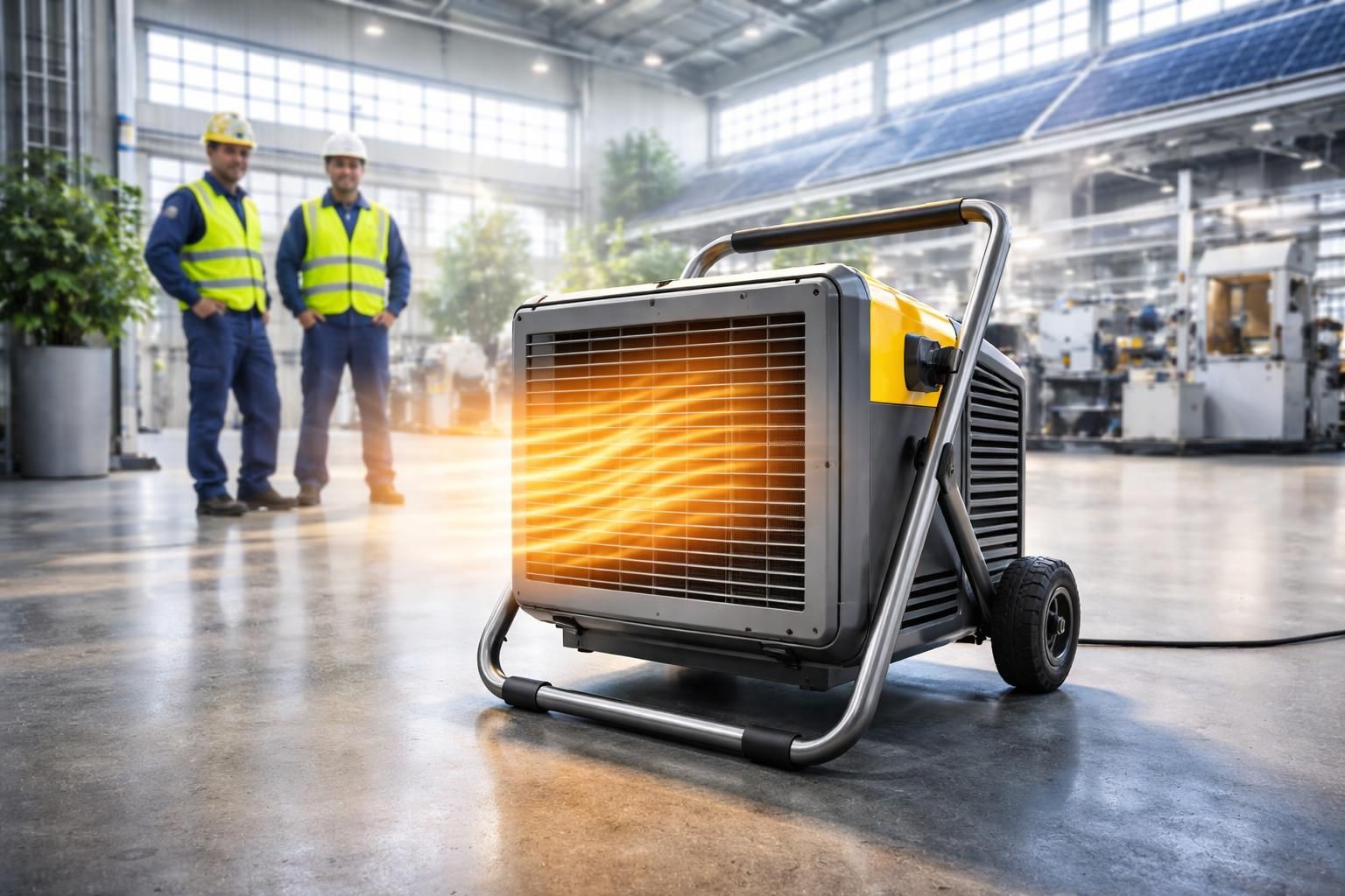 Chauffage industriel électrique soufflant : une solution écologique et économique