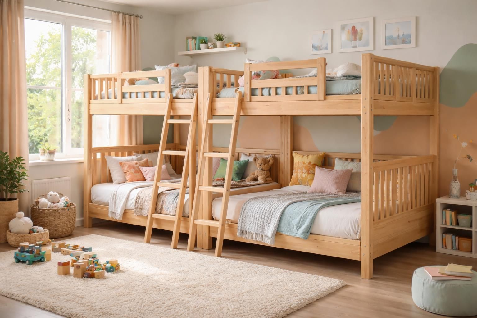 Comment choisir le meilleur lit superposé 4 places pour vos enfants