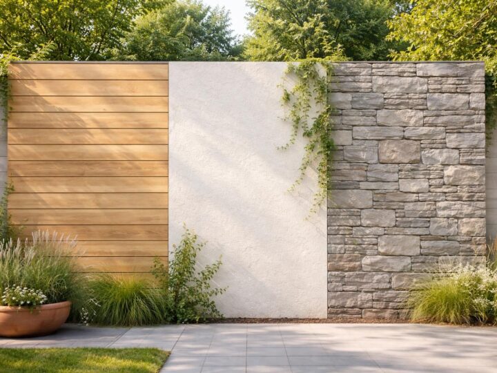 Habiller un mur en parpaing extérieur : idées de finitions durables