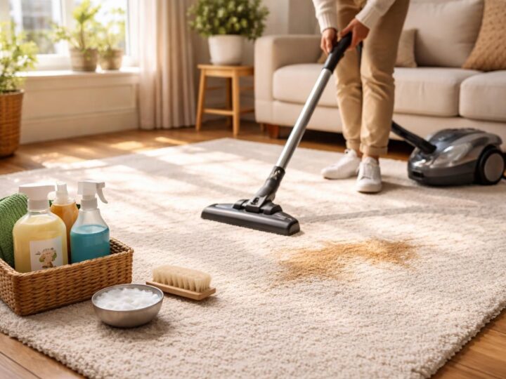 Nettoyer un tapis en laine : enlever poussière, odeurs et taches