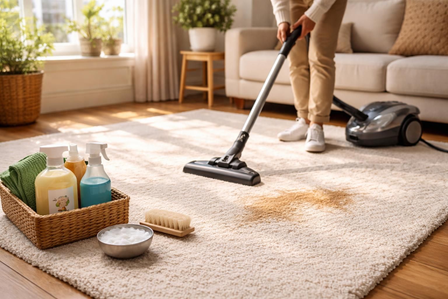 Nettoyer un tapis en laine : enlever poussière, odeurs et taches