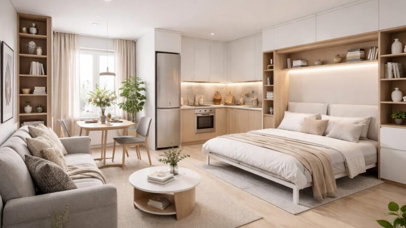 Nos idées pour l&rsquo;aménagement d&rsquo;un 40 m2 optimisé et design