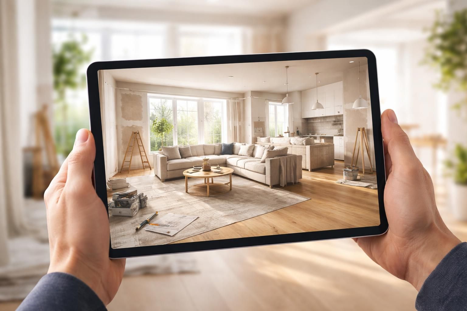 Plan 3D de rénovation : tout visualiser sur tablette tactile avant d’acheter