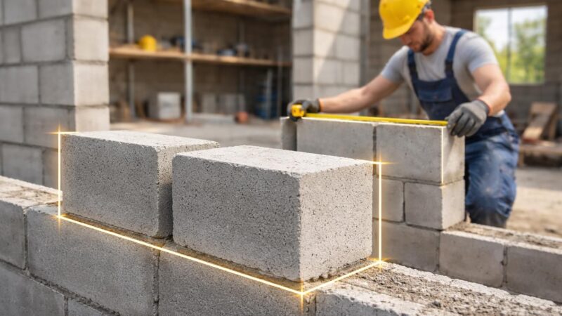 Pourquoi la hauteur et largeur d&rsquo;un parpaing sont cruciales pour votre structure ?